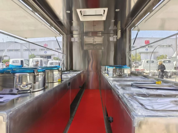 商用保温送餐车大容量恒温 学校食堂餐饮配送车厂家直供